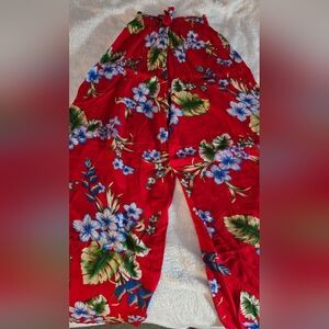 Island Cruise Floral Pants